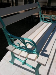 Restored Children's Garden Bench