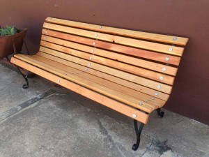 Restored Garden Bench