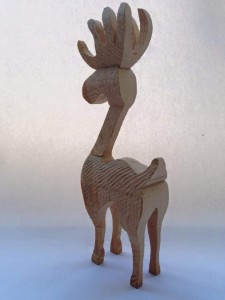 Rough Cut Bandsaw Reindeer